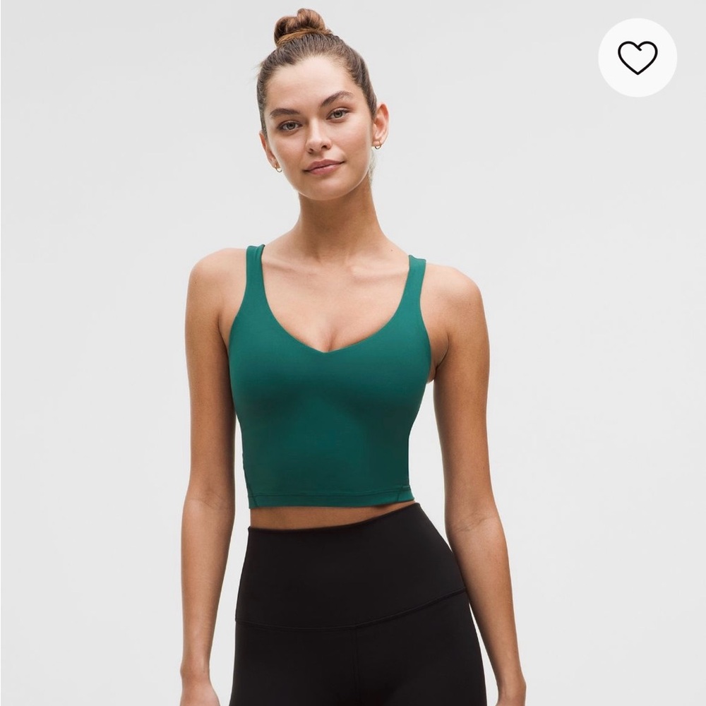 NWT Lululemon Align Tank Storm Teal SZ 0